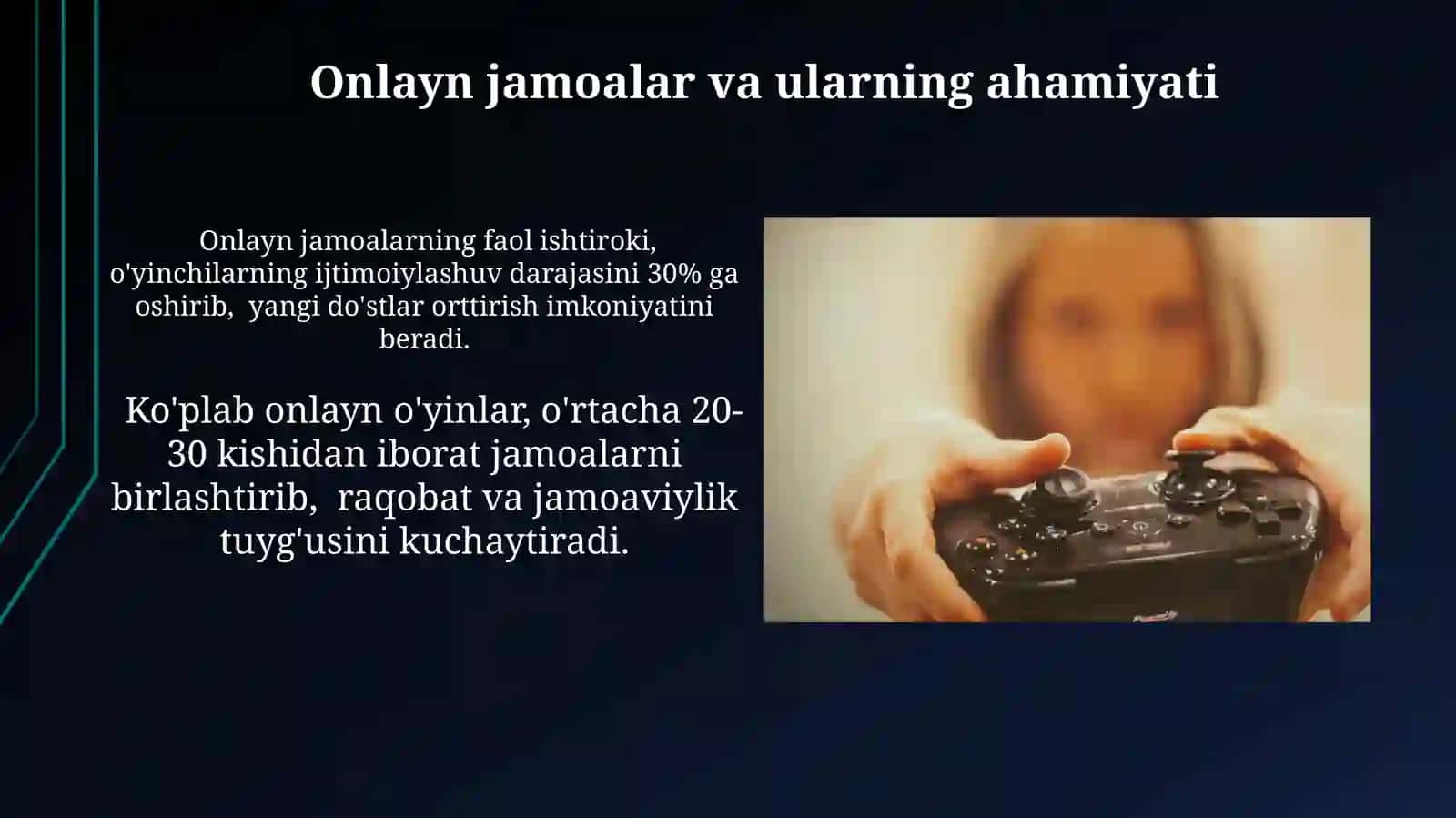 Onlayn O'yinlarning Ijtimoiy Ta'siri 3