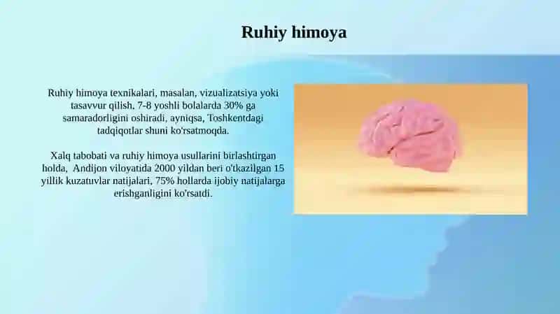 Ruhiy himoya texnikalari 3