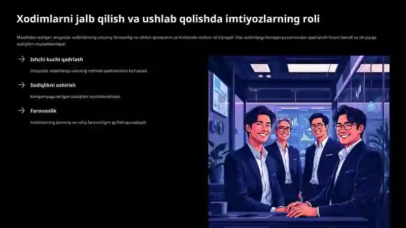 Kompensatsiya va imtiyozlar 3