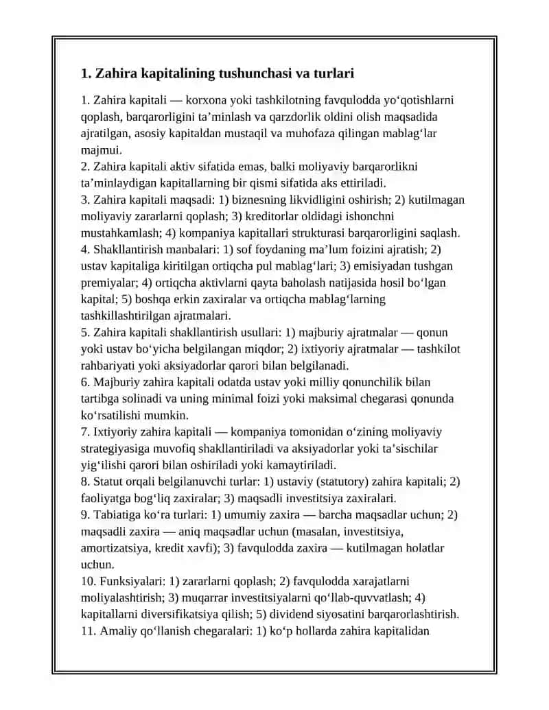 ZAHIRA KAPITALINI TEKSHIRISH 3