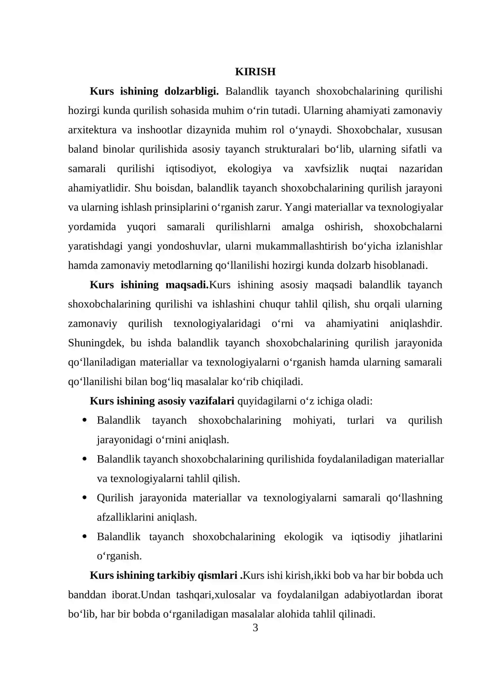 Plan olish balandlik tayanch shoxobchalari 3