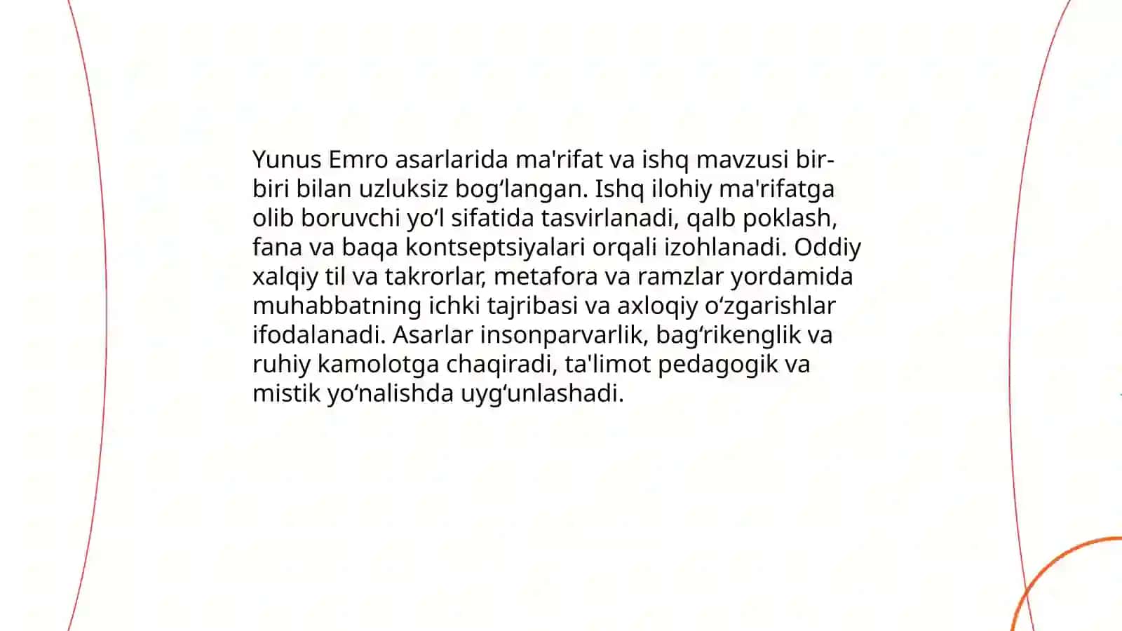 Yunus Emro asarlari tahlili 3