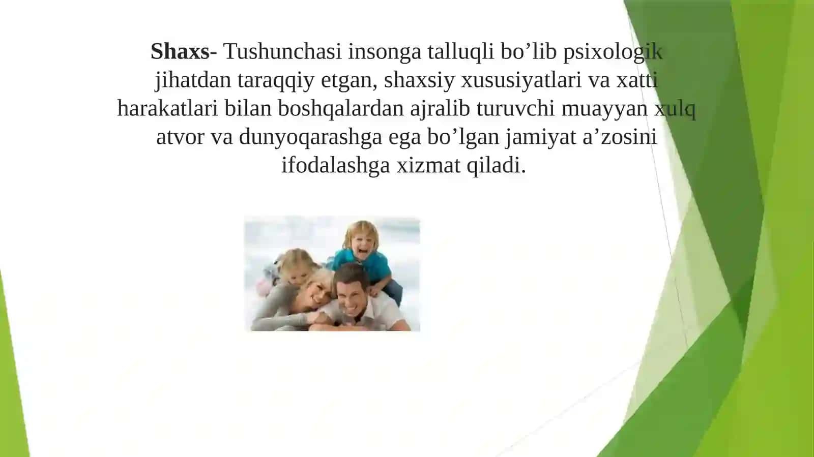 Shaxs-Tushunchasi 3