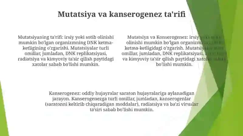 Mutatsiya Va Konserogenez 3