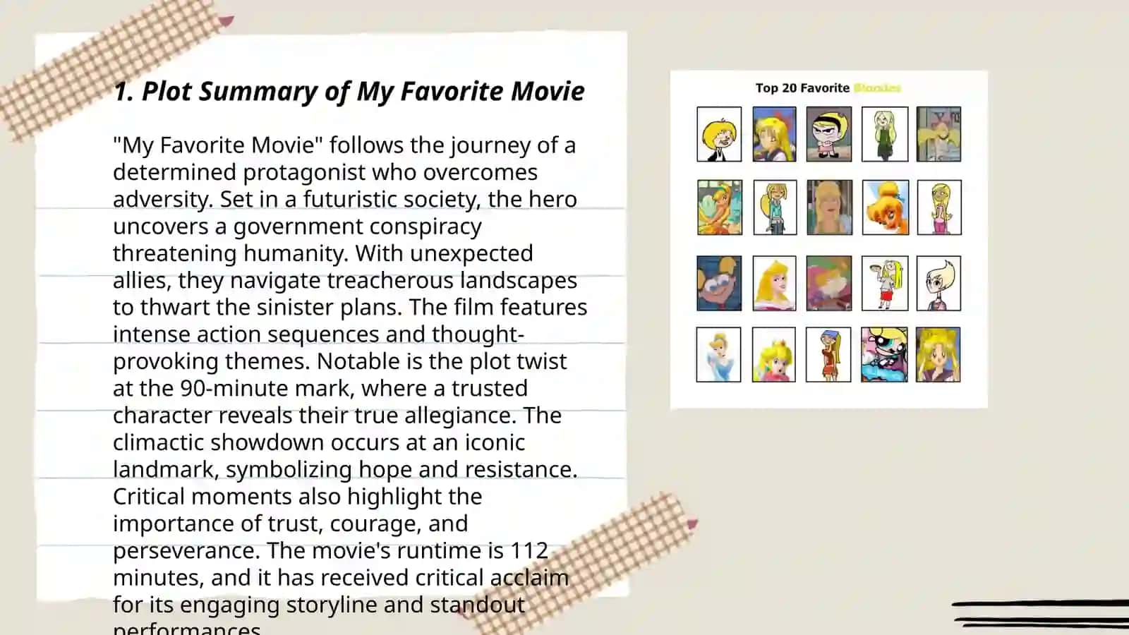 My Favorite Movie 3
