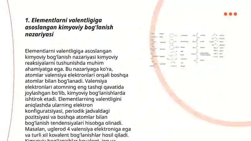 Organik kimyoning asosiy qonunlari 3