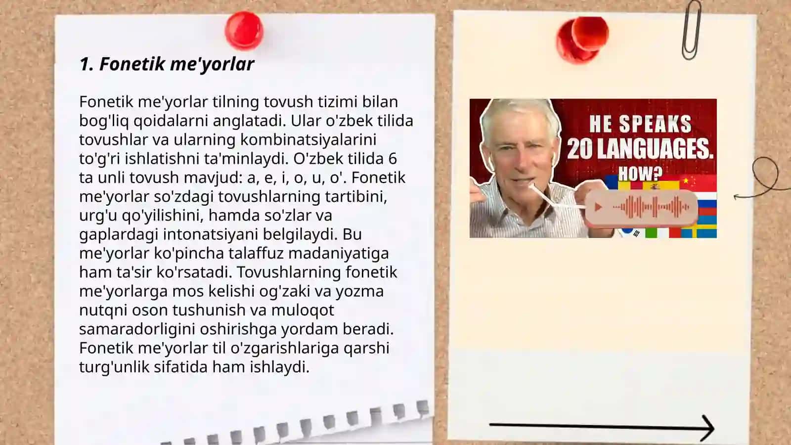 Fonetik me'yorlar 3