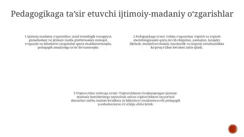 Pedogogik Professionalizm Va Pedogogik Ta'lim 3