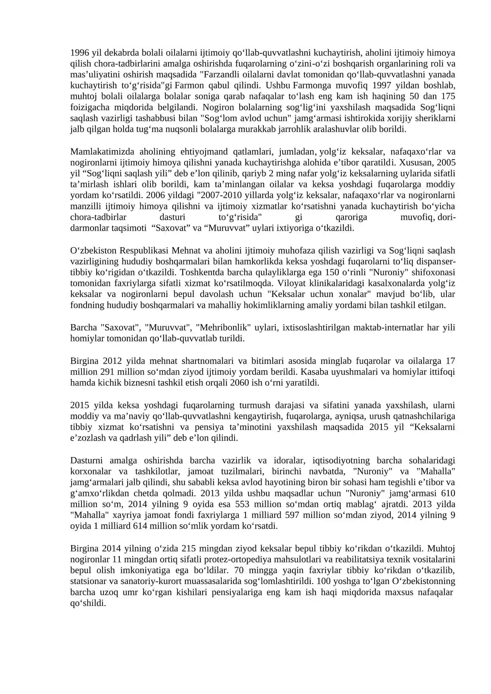O‘zbekiston Respublikasida ijtimoiy o‘zgarishlar 3