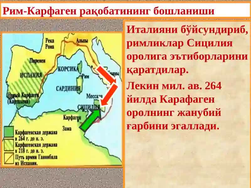 Мил. ав. III-II асрларда Рим республикаси. 3