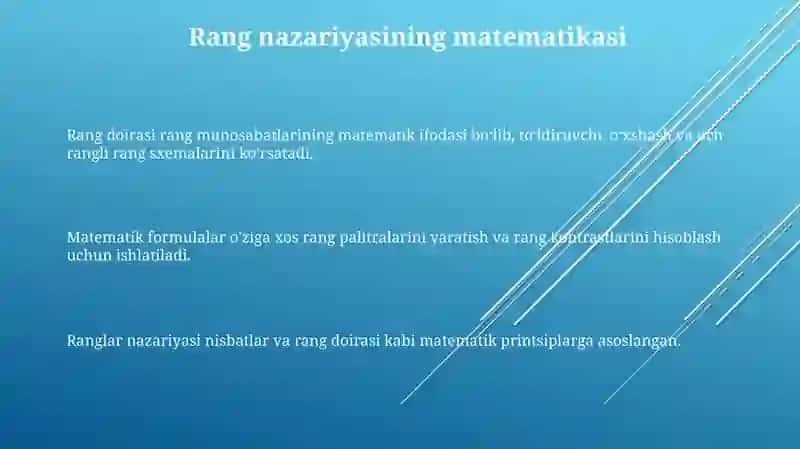 Dizaynerlikni matematikaga bog'lash 3
