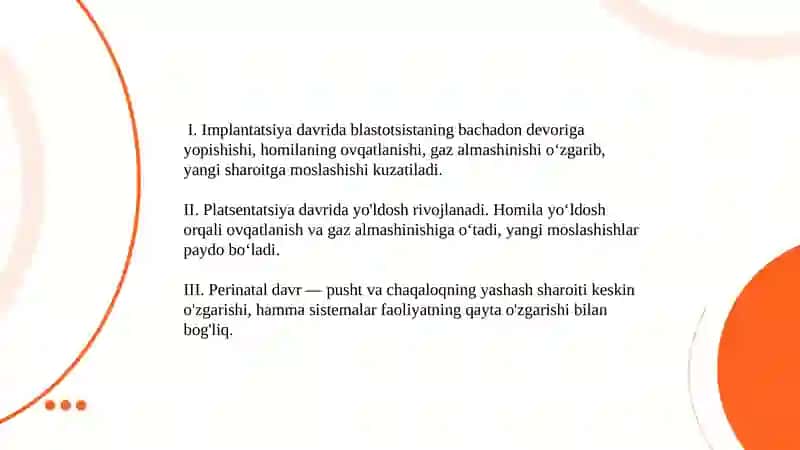 Odam  embriologiyasining  qaltis davrlari 3