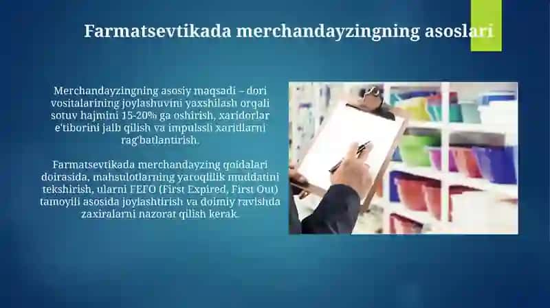 Farmatsevtikada Merchandayzingasoslari 3