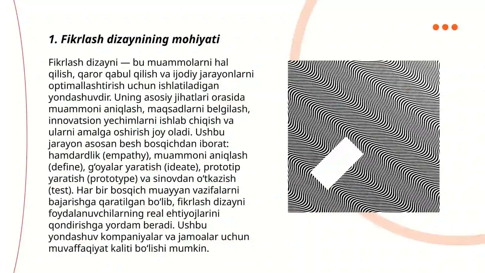 Fikrlash dizaynining xususiyatlari 3