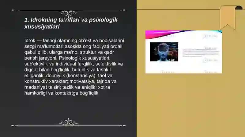 Idrokning psixologik hususiyatlari 3