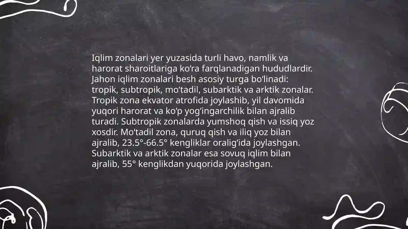 İqlimning tasniflari 3