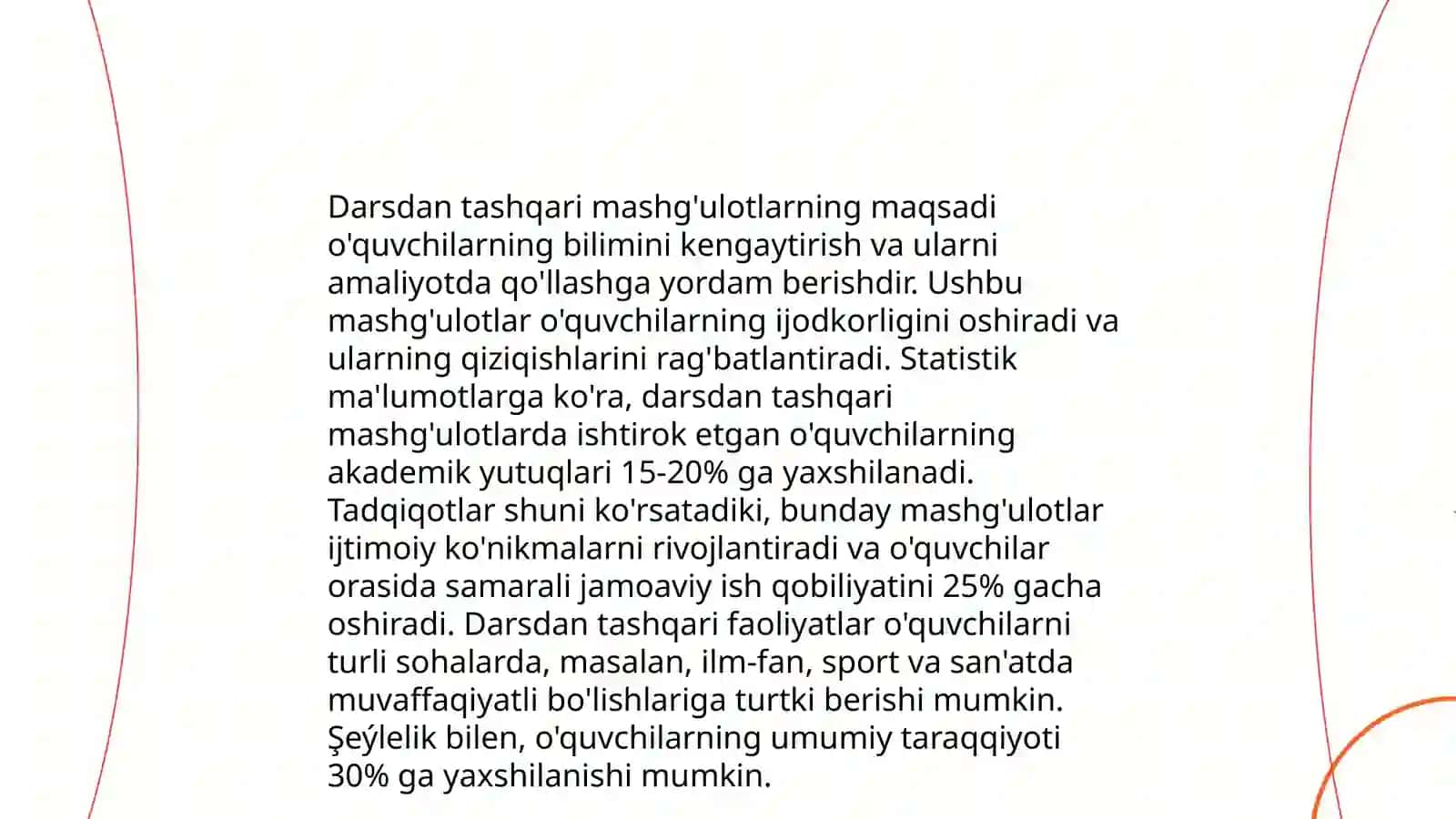 Darsdan tashqari ishlarni tashkil etish metodikasi 3