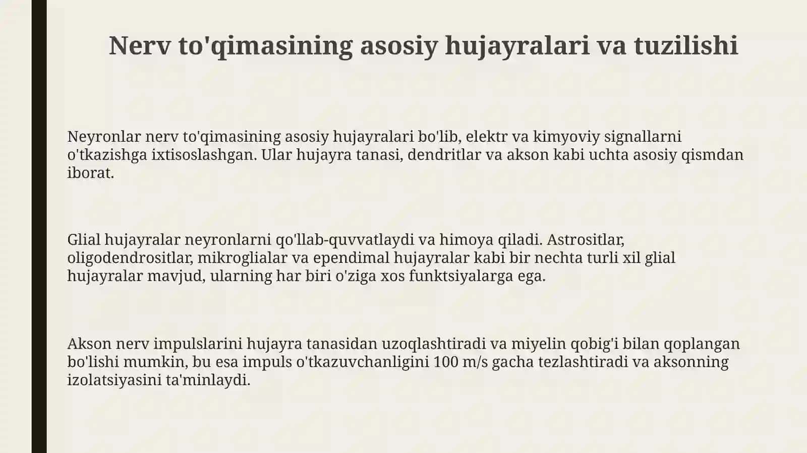 Nerv to'qimasi 3