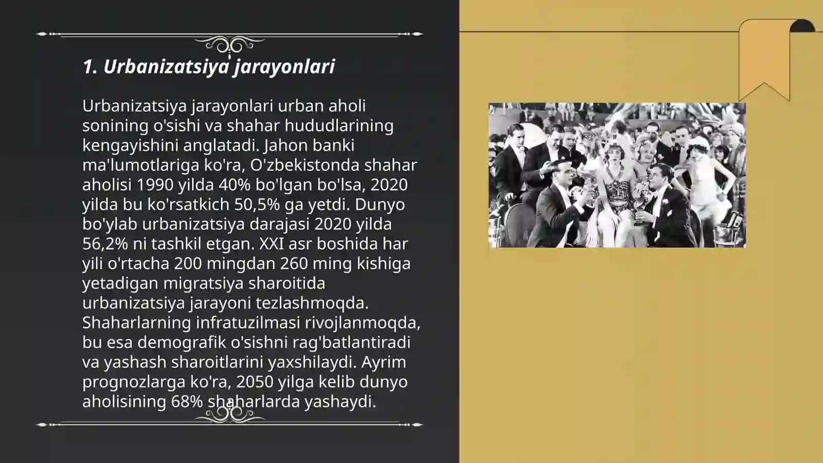 Urbanizatsiya jarayonlari 3