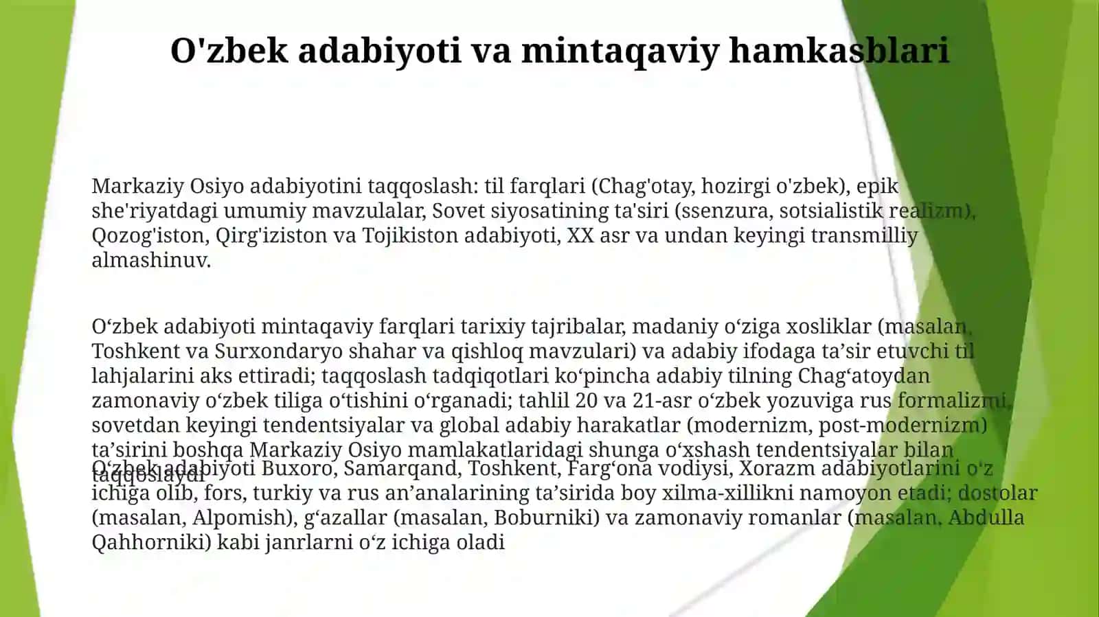 Oʻzbek adabiyoti mintaqaviy farqlari 3