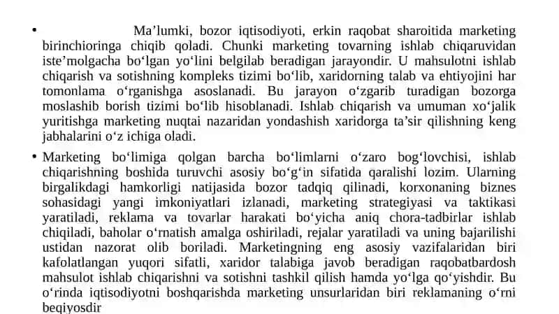 Turizm Tadbirkorlik Faoliyatida Marketing 3