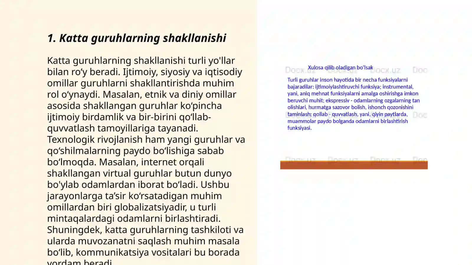 Katta guruhlar psixologiyasi 3