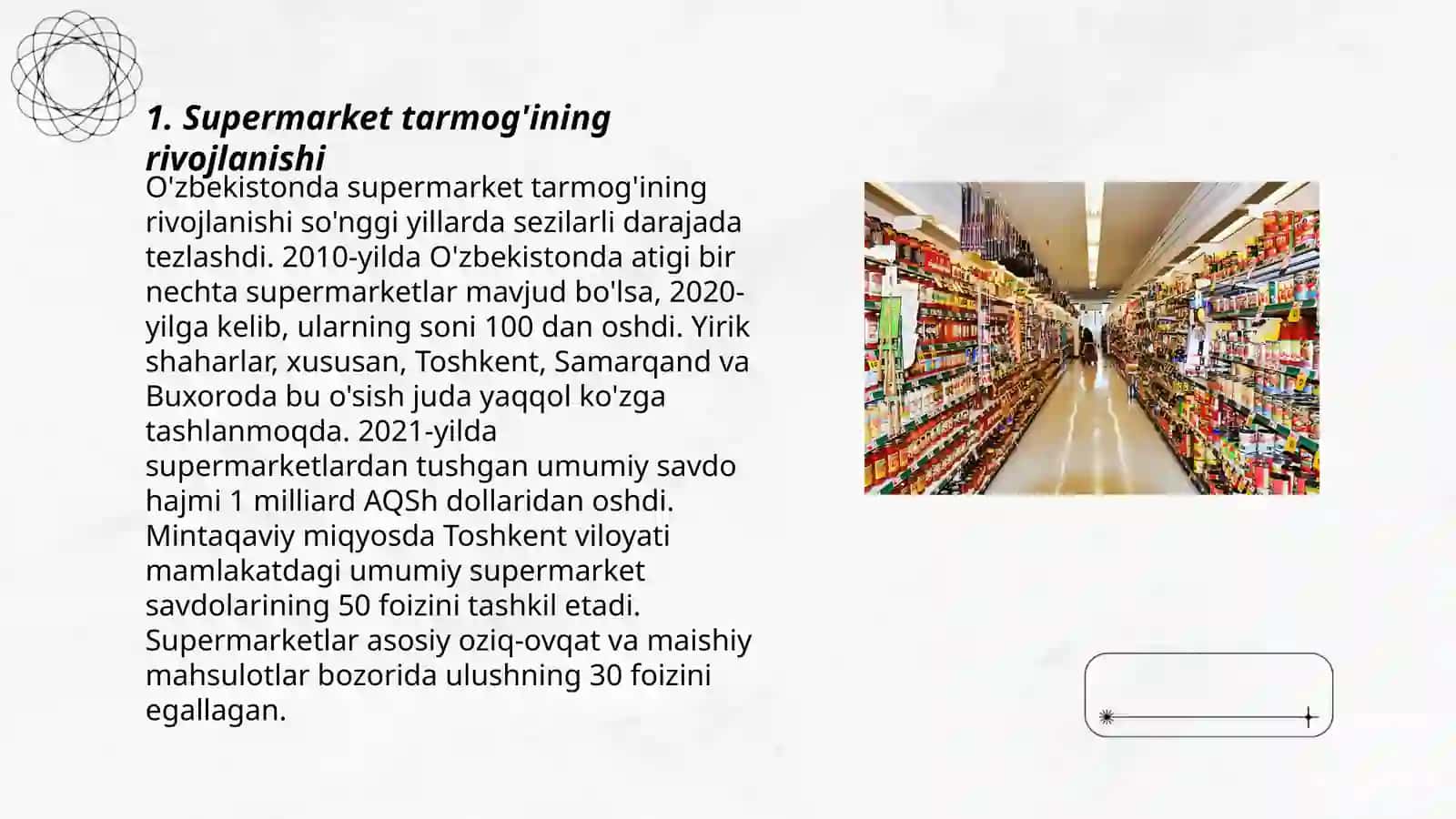 Supermarket loyihasi 3