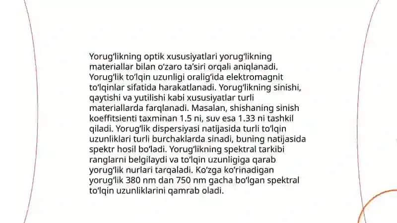 Yorugʻlik nurining tanlanib yutilish hodisasi 3
