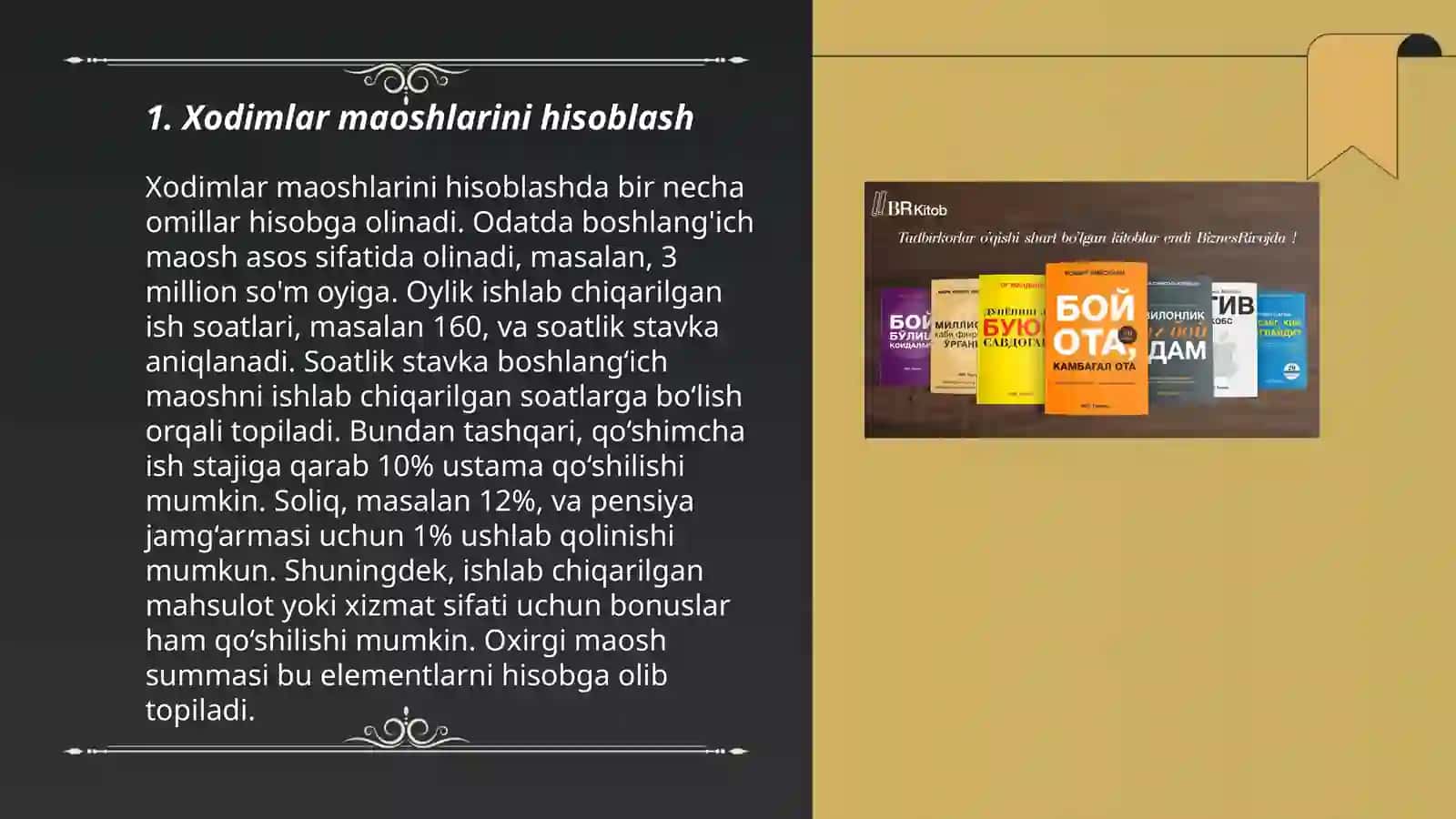 Xodimlar bilan hisob-kitoblar 3
