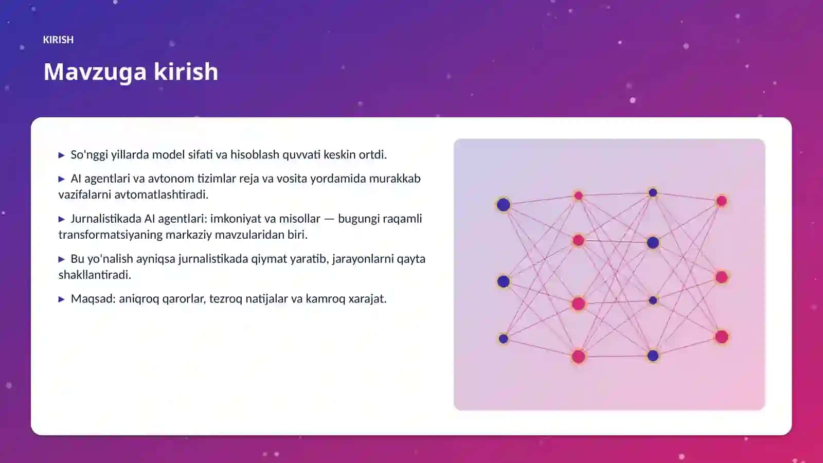 Jurnalistikada AI agentlari: imkoniyat va misollar 3