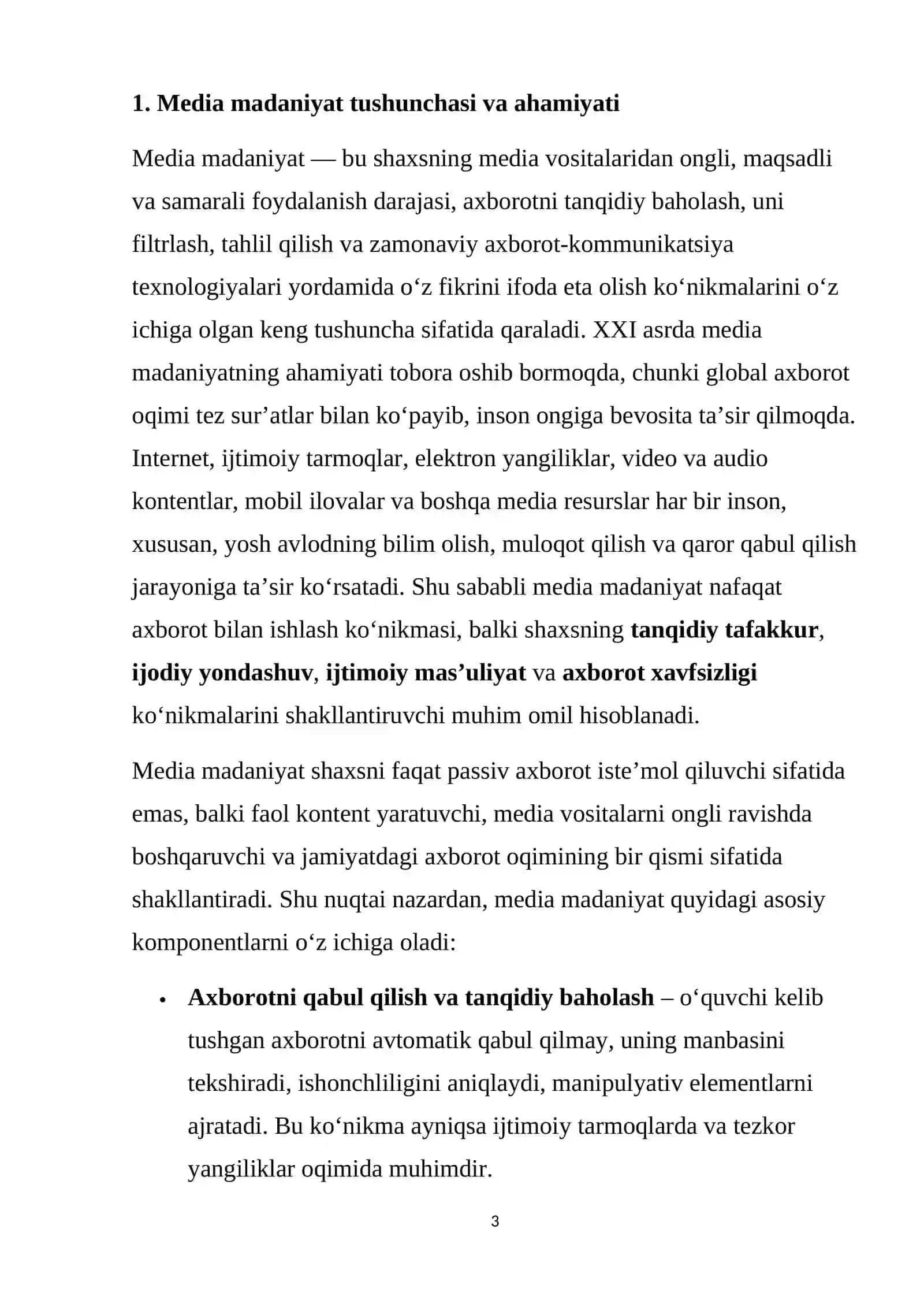MEDIA MADANIYAT VA INNOVATSION PEDAGOGIKA 3
