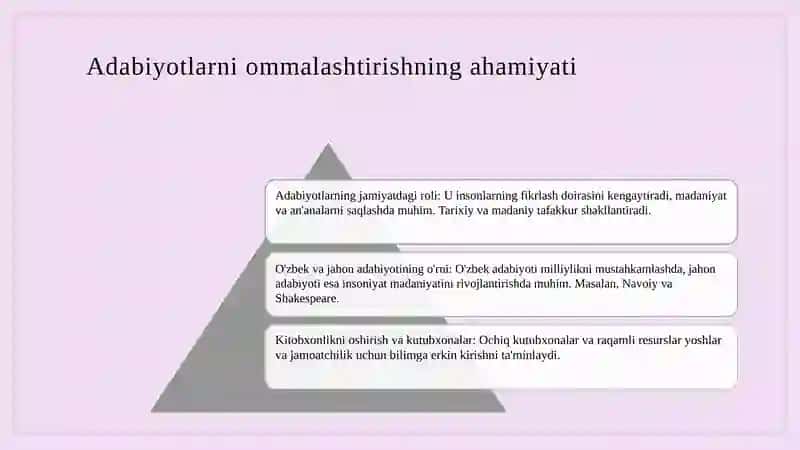 Kitobxonlik madaniyatini rivojlantirish 3