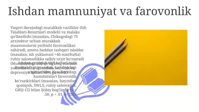 Mehnat faoliyati va psixik jarayonlar 3
