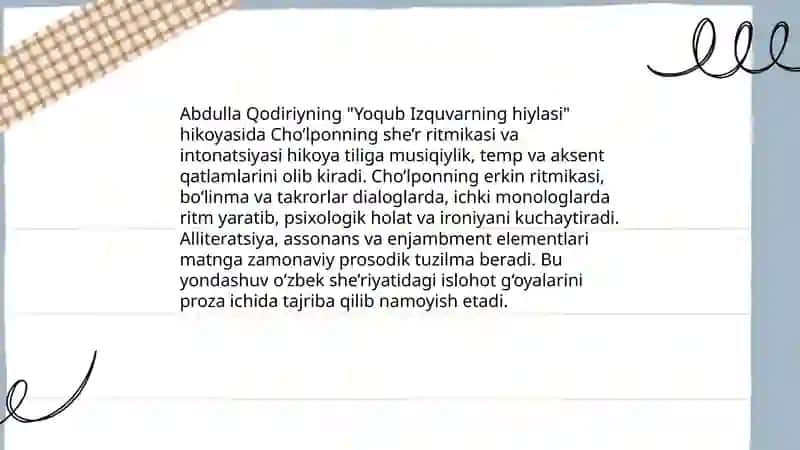 Yoqub Izquvarning hiylasi 3
