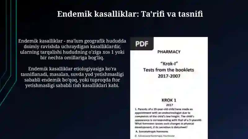 Biogenelementlar konsentratsiyasini o'zgartirish va kasalliklar 3