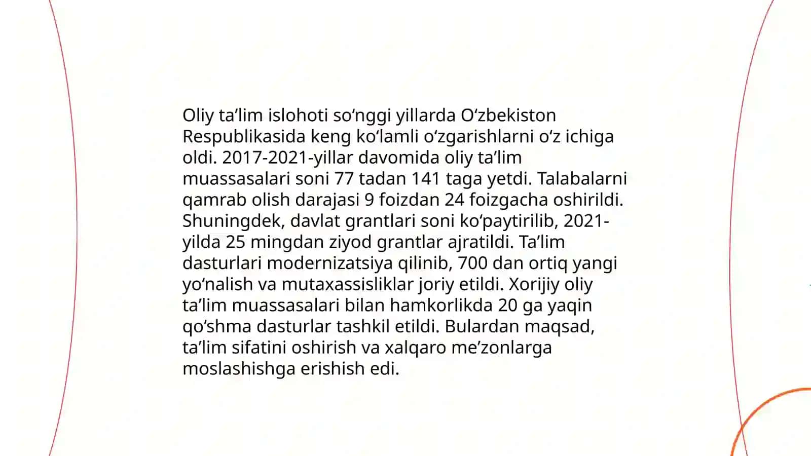 Oliy taʼlim islohoti 3
