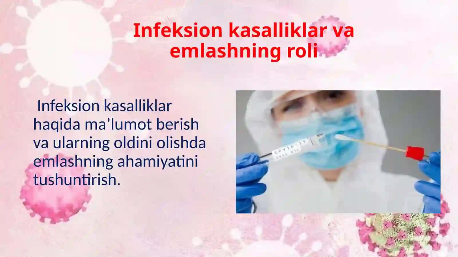 Infeksion kasalliklar va emlashning roli 3