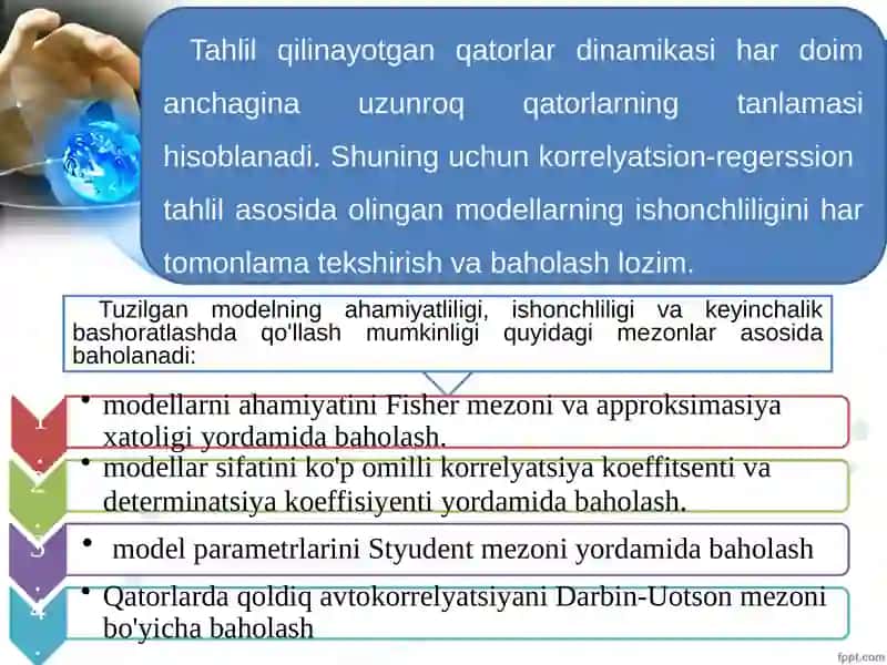 Model natijalarini adekvatligini baholash 3