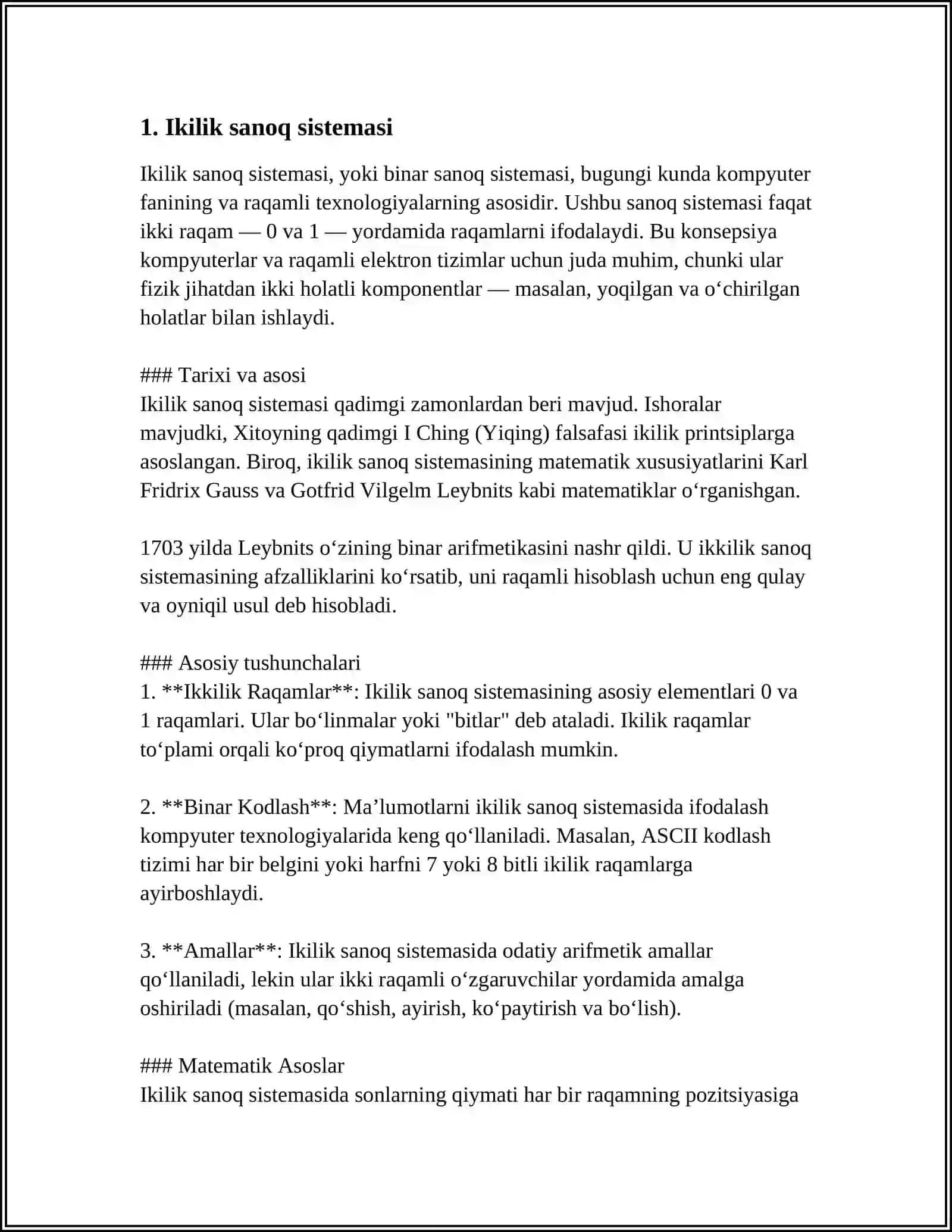 SANOQ SISTEMALARI 3