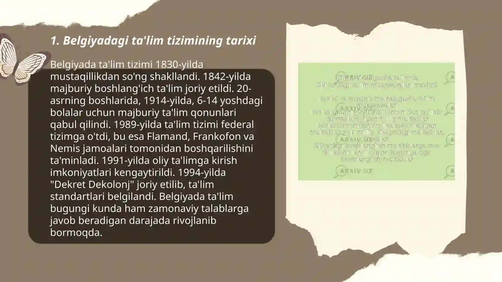 Belgia ta'lim tizimi 3