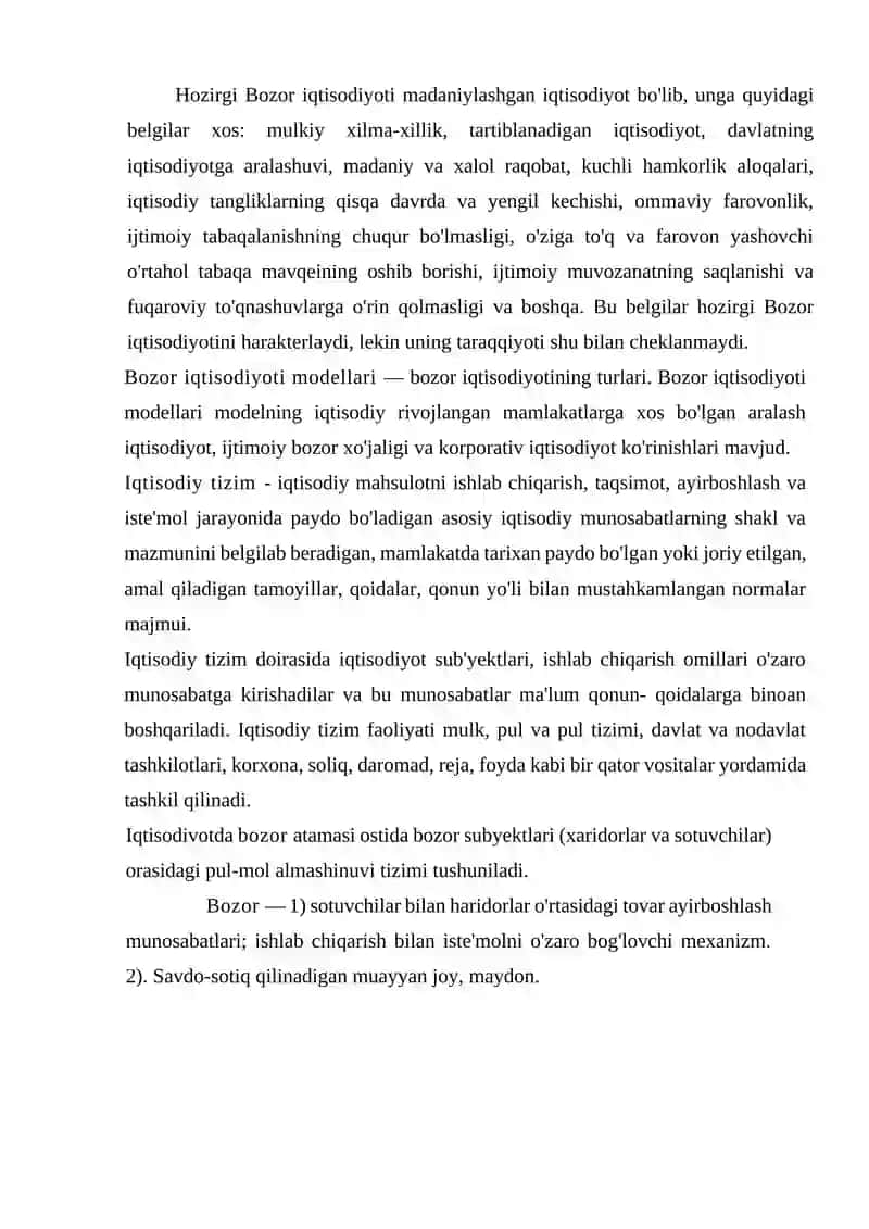 Bozor Iqtisodiyoti 3