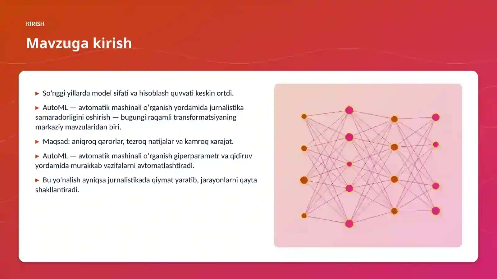 AutoML — avtomatik mashinali oʻrganish yordamida jurnalistika samaradorligini oshirish 3