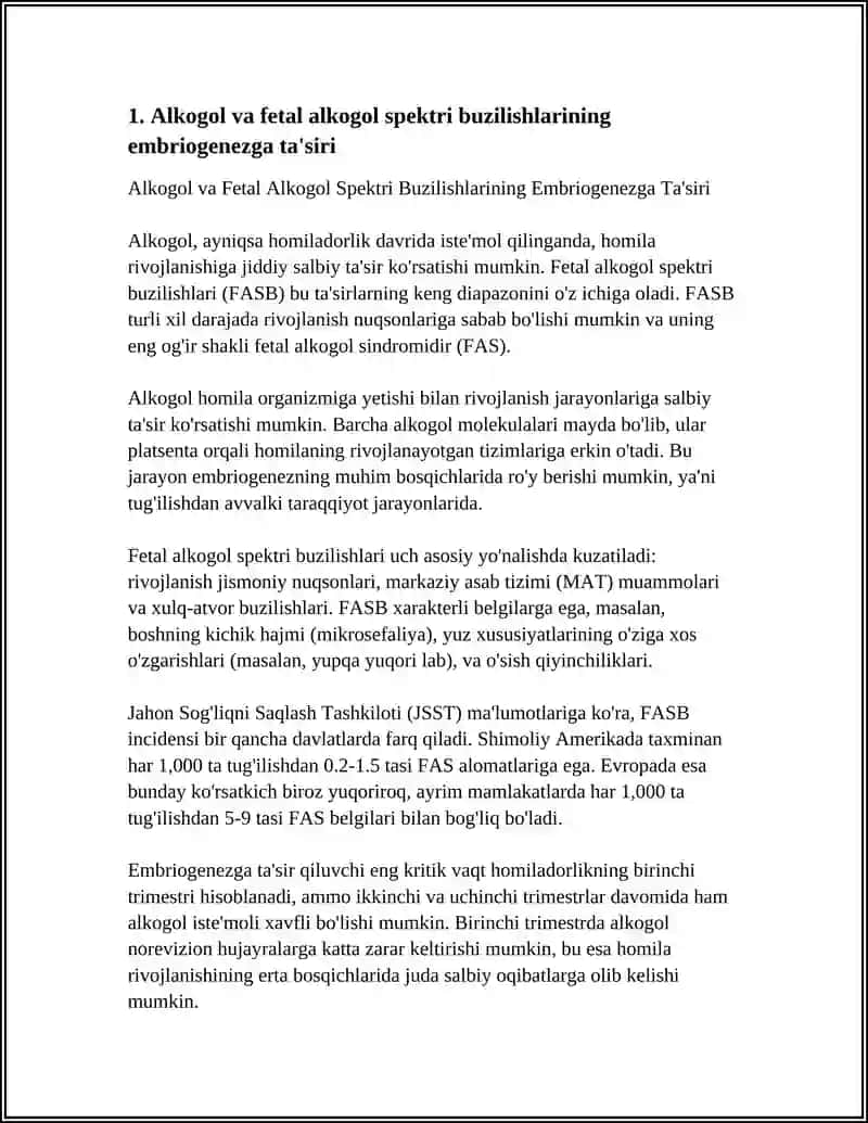 EMBRIOGENEZGA TAʼSIR ETUVCHI SALBIY OMILLAR 3