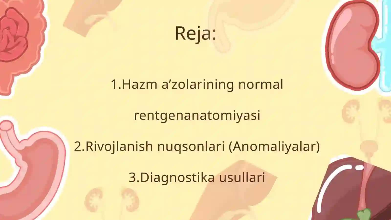 Hazm a’zolarining rentgenanatomiyasi va rivojlanish nuqsonlari 3
