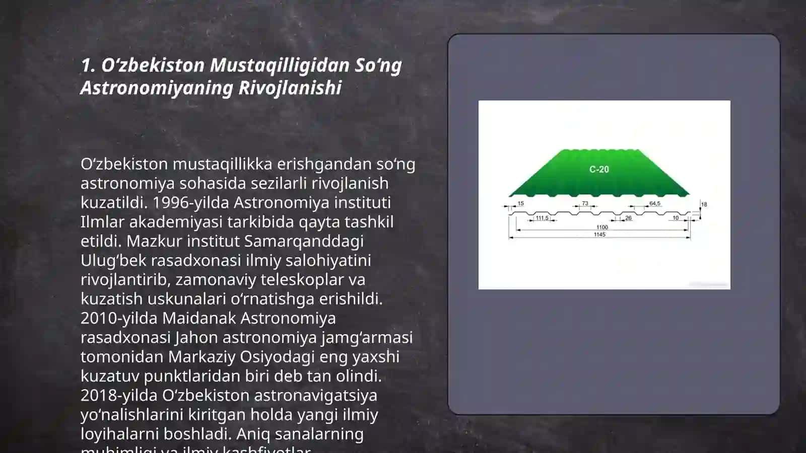 O‘zbekiston Mustaqilligidan So‘ng Astronomiyaning Rivojlanishi 3