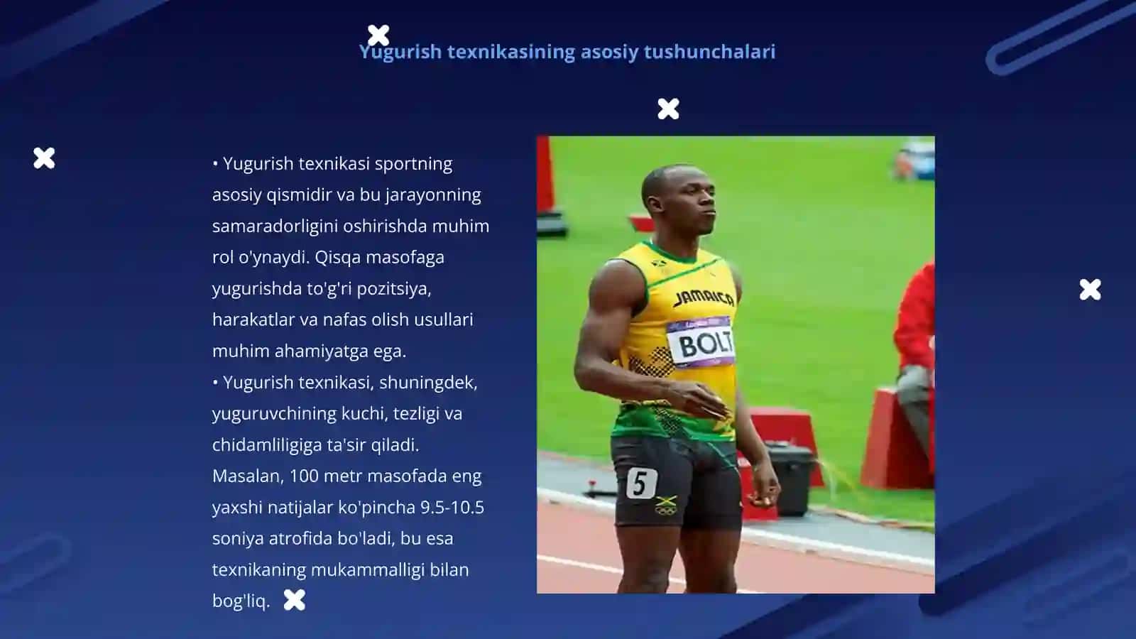 Qisqa masofaga yugurish texnikasi 3