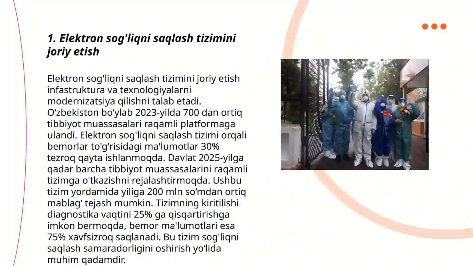 O'zbekistonda sog'liqni saqlash sohasining rivojlanishi 3