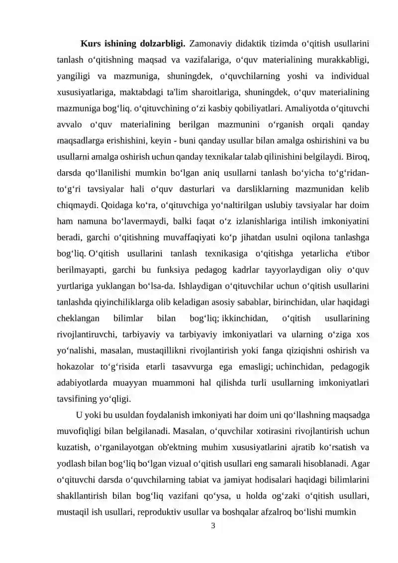 Boshlang‘ich sinflarda matematikadan og‘zaki va yozma hisoblashga doir didaktik o‘yinlar tizimini ishlab chiqish metodikasi (3-sinf misolida) 3