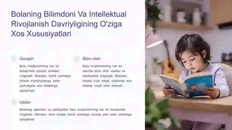 Bola rivojlanishining davrlashuvi muammosi 3