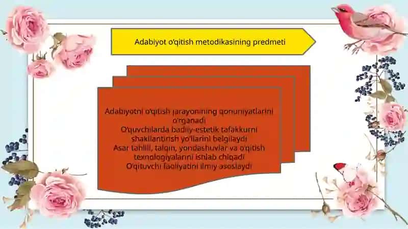 Gavharning oʻzbek adabiyoti oʻqitish metodi 3